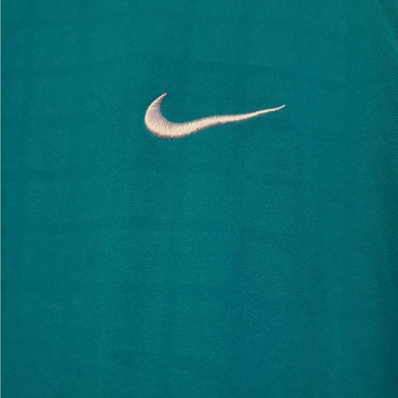 Nike Men's Aqua Polo Shirt - Picture 3 of 4